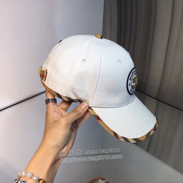 Burberry新品男士帽子 巴寶莉刺繡2021早春棒球帽鴨舌帽  mm1260